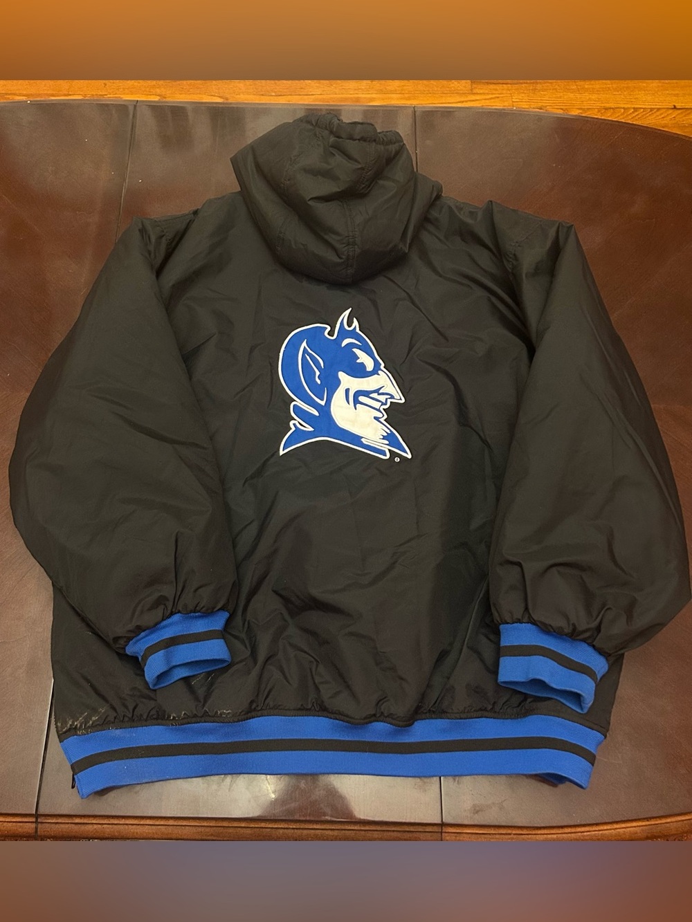 Champs Sports Duke Blue Devils Hooded Jacket Officially Licensed Black 2XL